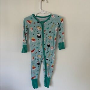 Little Sleepies sushi print 3-6m